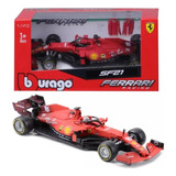 Miniatura F1 Ferrari Sf21 16 C Leclerc 2021 1 43 Burago
