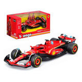 Miniatura F1 Ferrari Sf24 2024 Leclerc 1 43 Bburago Coleção