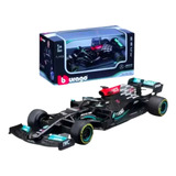 Miniatura F1 Mercedes W12 De 2021 - Lewis Hamilton - N. 44 001