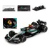 Miniatura F1 Mercedes W15 2024 #44 Hamilton Acrílico 1/43