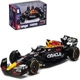 Miniatura F1 Red Bull RB19 Max Verstappen 1 2023 1 43 Bburago Campeão Mundial