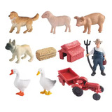 Miniatura Fazenda Animais Campo