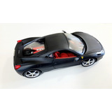 Miniatura Ferrari 458 Itália 2011 Nero 1:18 Hot Wheels