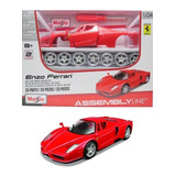 Miniatura Ferrari Enzo Vermelho Montar Maisto