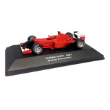 Miniatura Ferrari F2001 2001 Michael Schumacher Edição 02 Luppa
