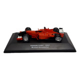 Miniatura Ferrari F2001 Michael Schumacher 1 43 Colecionador