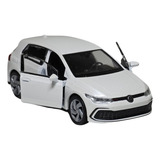 Miniatura Ferro Volkswagen Golf Gti 2020 Mk8 1 34 12cm Welly