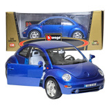 Miniatura Ferro Volkswagen New Beetle 1998 25cm 1 18 Bburago