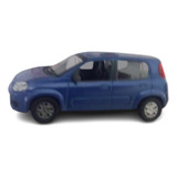 Miniatura Fiat Uno 1 43 Norev Azul Novo