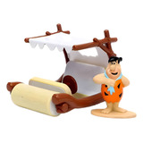 Miniatura Flintstones Flintmobile C Boneco Fred 1 32 Jada