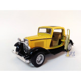 Miniatura Ford 3 Window Coupe 1932 Escala 1 34 Kinsmart