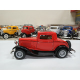 Miniatura Ford 3 Windows 1932 1 34 Kinsmart Raro r160