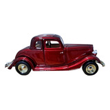 Miniatura Ford Coupe 1934 Vinho Escala 1 24 Metal