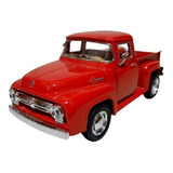 Miniatura Ford F100 1956 12 Cm Metal 1 36 Kinsmart