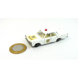 Miniatura Ford Galaxie Polícia Antigo Matchbox Lesney 55
