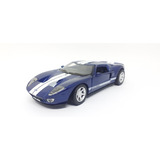 Miniatura Ford Gt 2005 Azul Met  New Ray 1 32