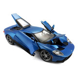 Miniatura Ford Gt 2017 Azul Maisto 1 18 Special Edition