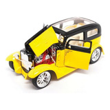 Miniatura Ford Model A 1931 1 18 Lucky Models Amarelo