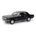 Miniatura Ford Mustang 1964 Hardtop Preto Motormax 1/24