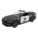 Miniatura Ford Mustang Gt 2015 Police 1 38 Kinsmart