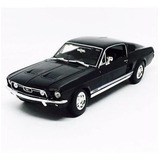 Miniatura Ford Mustang Gta Fastback Preto 1 18 Maisto 31166