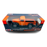 Miniatura Ford Pickup 1940 Laranja Motormax 1 18