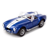 Miniatura Ford Shelby Cobra 427 S c 1965 1 24 Welly Azul