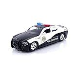 Miniatura Furious & Fast Velozes E Furiosos Policia Civil Dodge Charger 2006 Escala 1:24 Jada Toys Oficial Original
