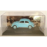 Miniatura Fusca 1961 Coleção Carros Inesquecíveis 1 43