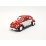 Miniatura Fusca 1967 Bicolor Escala 1/32 Metal E Fricção