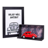 Miniatura Fusca 1967 Vermelho 1 32 Metal Coleção 