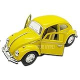 Miniatura Fusca Amarelo 1967 Carrinhos Colecionáveis Miniaturas De Carros Antigos