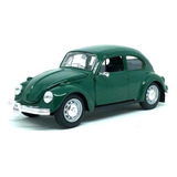 Miniatura Fusca Beetle 1:24 Maisto Special Edition Cor Verde