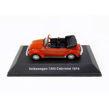Miniatura Fusca Conversível Volkswagen 1303 Cabriolet 1974
