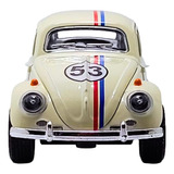 Miniatura Fusca Herbie 53 Ferro Escala 1 32 Coleção Vintage