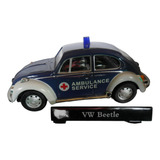 Miniatura Fusca Policia 1 43 Polizei Cararama Beetle Vw