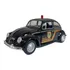 Miniatura Fusca Polícia Federal Pf 1:32 13 Cm Metal Carrinho