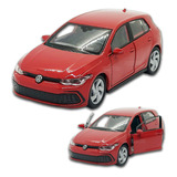 Miniatura Golf Gti Mk8 1 34 12 Cm Em Metal Fricção Welly