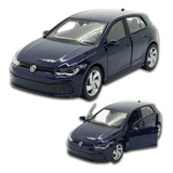 Miniatura Golf Gti Mk8 1 34 12 Cm Em Metal Fricção Welly