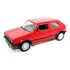 Miniatura Golf Gti Welly 1:18 Metal E Fricção Vermelho.