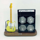 Miniatura Guitarra Telecaster Amplificador
