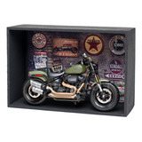 Miniatura Harley davidson 2022 Fat Bob 114 Maisto 1 18