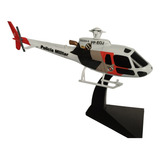 Miniatura Helicóptero Águia Pm Sp Impresso Em 3d