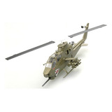 Miniatura Helicóptero Bell Ah 1f Cobra 1 72 Easy Model 37098 Cor Verde musgo