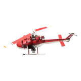 Miniatura Helicoptero Decoracao Lata