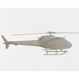 Miniatura Helicoptero Esquilo As350
