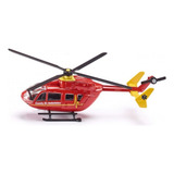 Miniatura Helicóptero Siku Medical Air 1 87 1647 Cor Vermelho