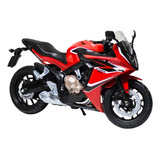 Miniatura Honda Cbr 650 f 2018 Escala 1 18 California Welly