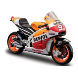 Miniatura Honda Marc Marquez Moto Gp Repsol Rcv213 1 18