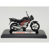 Miniatura Honda Titan 2016 1 18 Vermelha California Toys Cor Preta 2014
